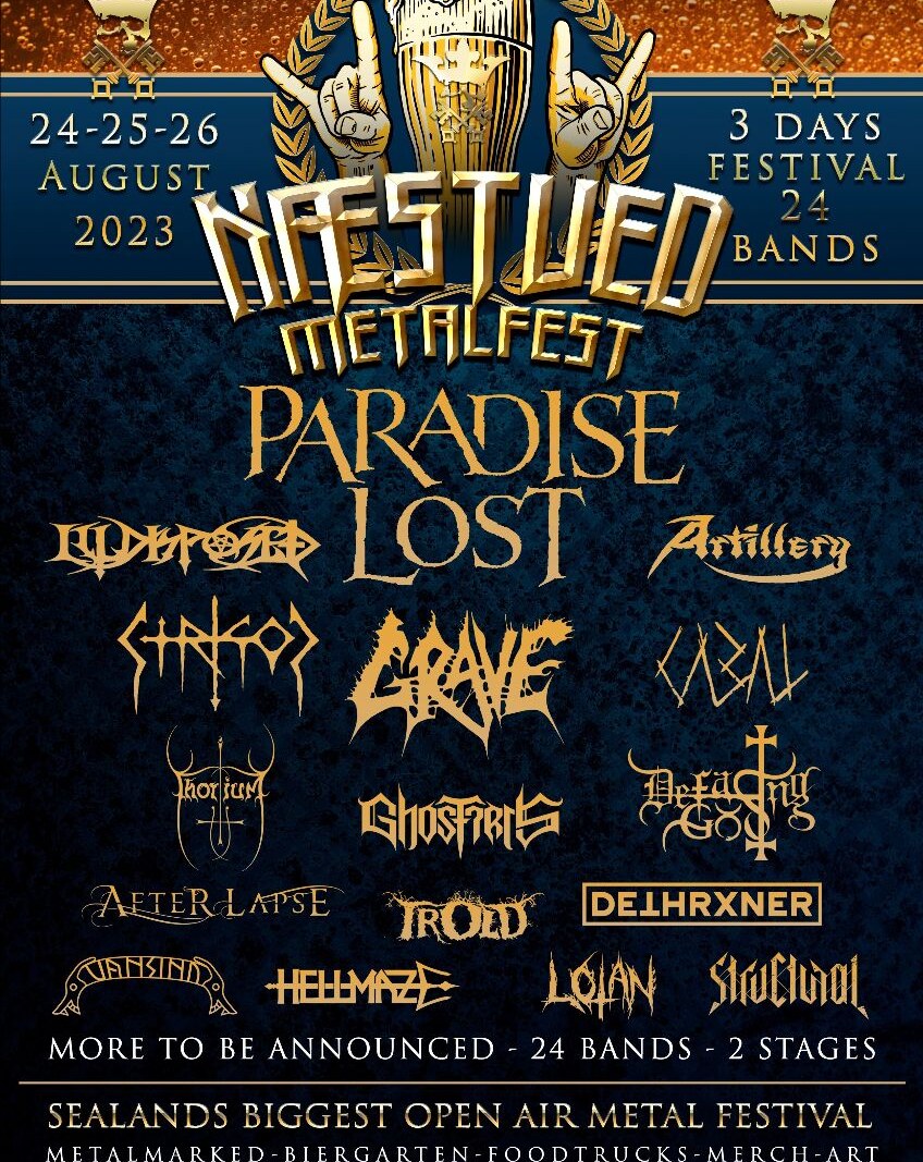 Næstved Metalfest announces festival headliner for 2023