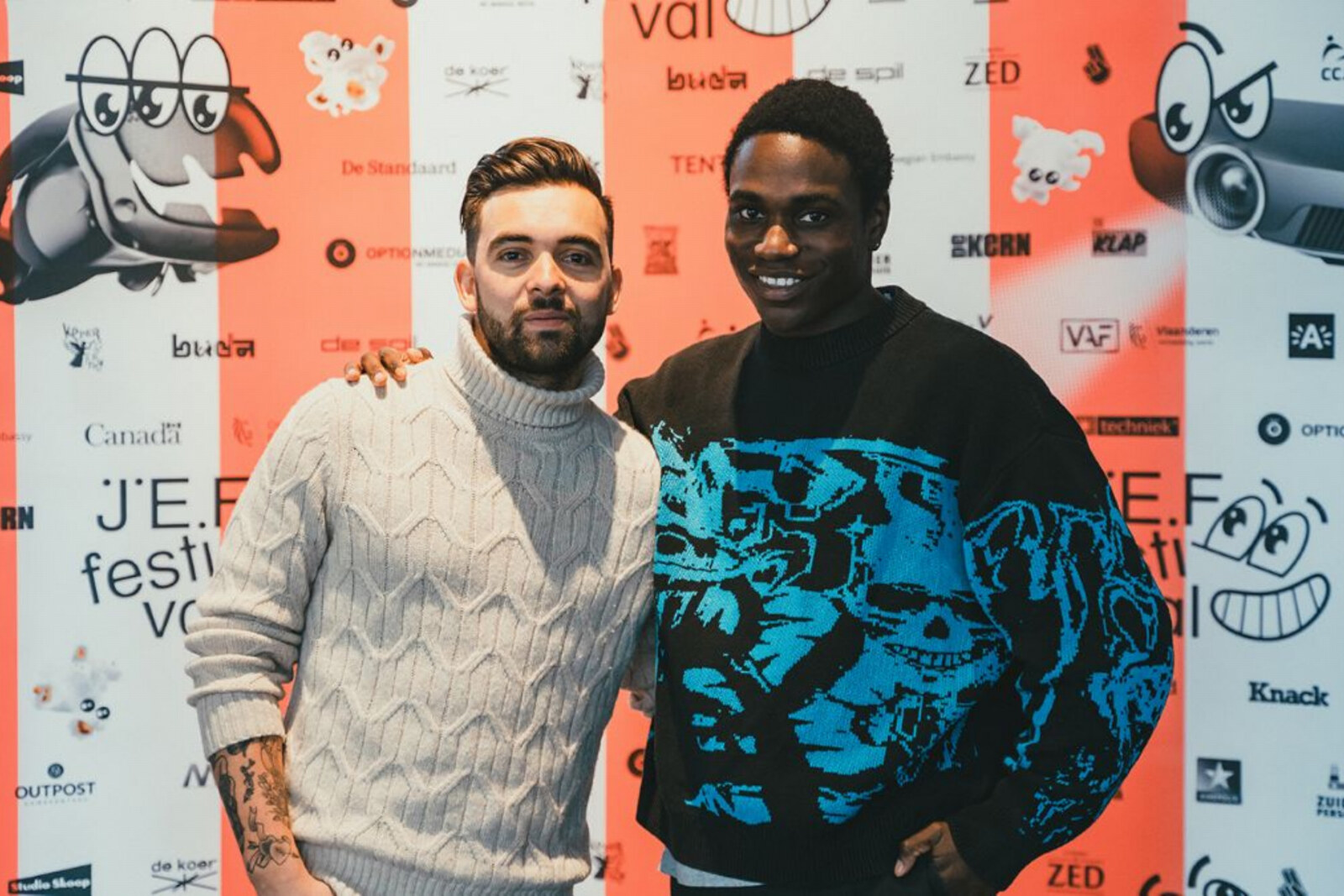 Francisco Schuster en Mathias Vergels presenteren programma 35ste editie van het JEF festival 2023