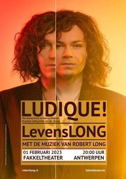 Theaterduo LUDIQUE! brengt met LevensLONG de muziek en tijdloze teksten van Robert Long terug tot leven in het Fakkeltheater.
