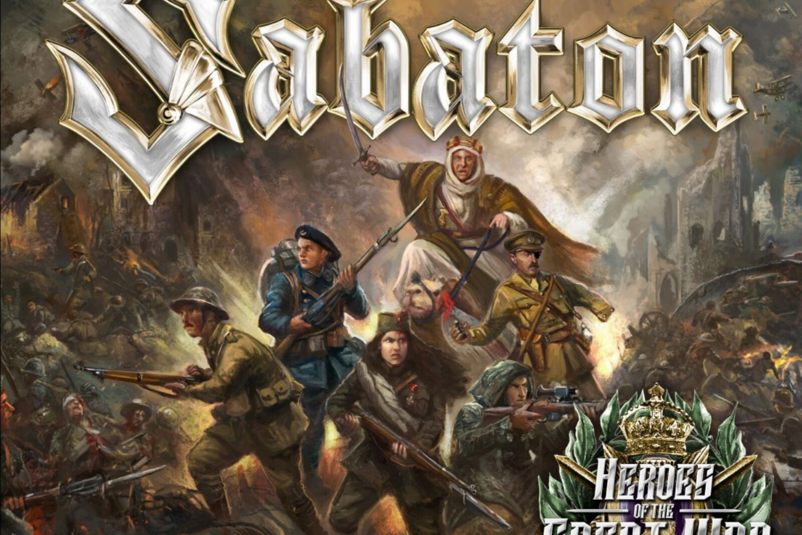 Sabaton Introducing “Heroes Of The Great War”