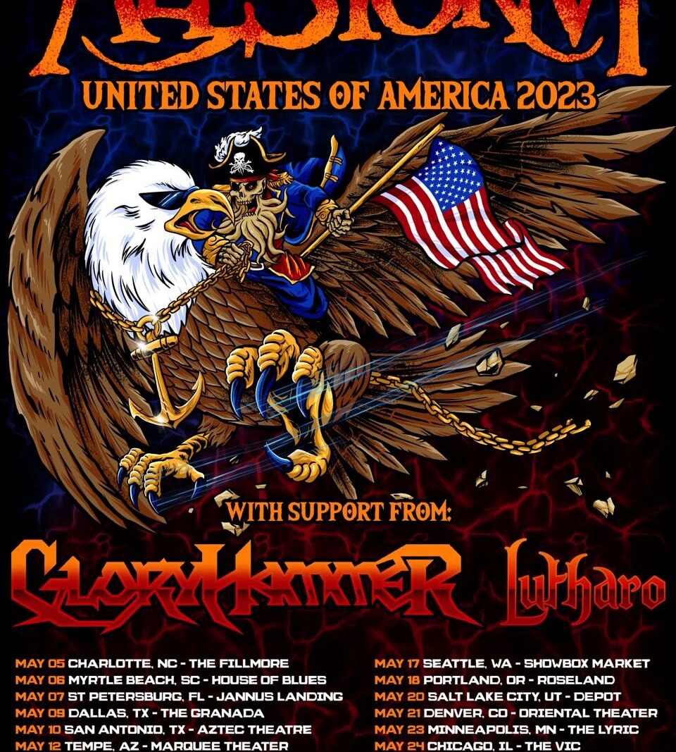 Lutharo To Support Alestorm + Gloryhammer On US Tour