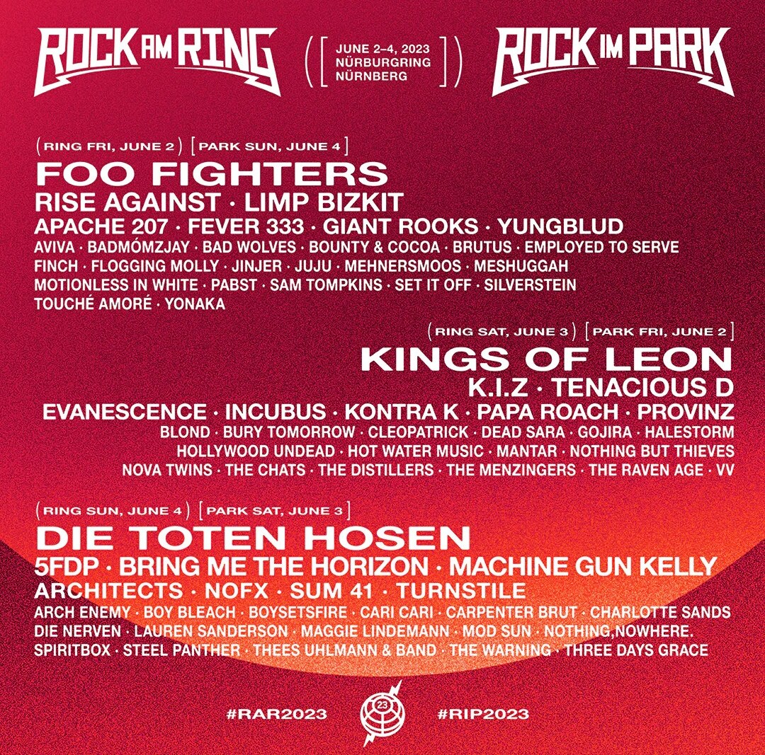 Foo Fighters bevestigd voor Rock am Ring en Rock im Park!!