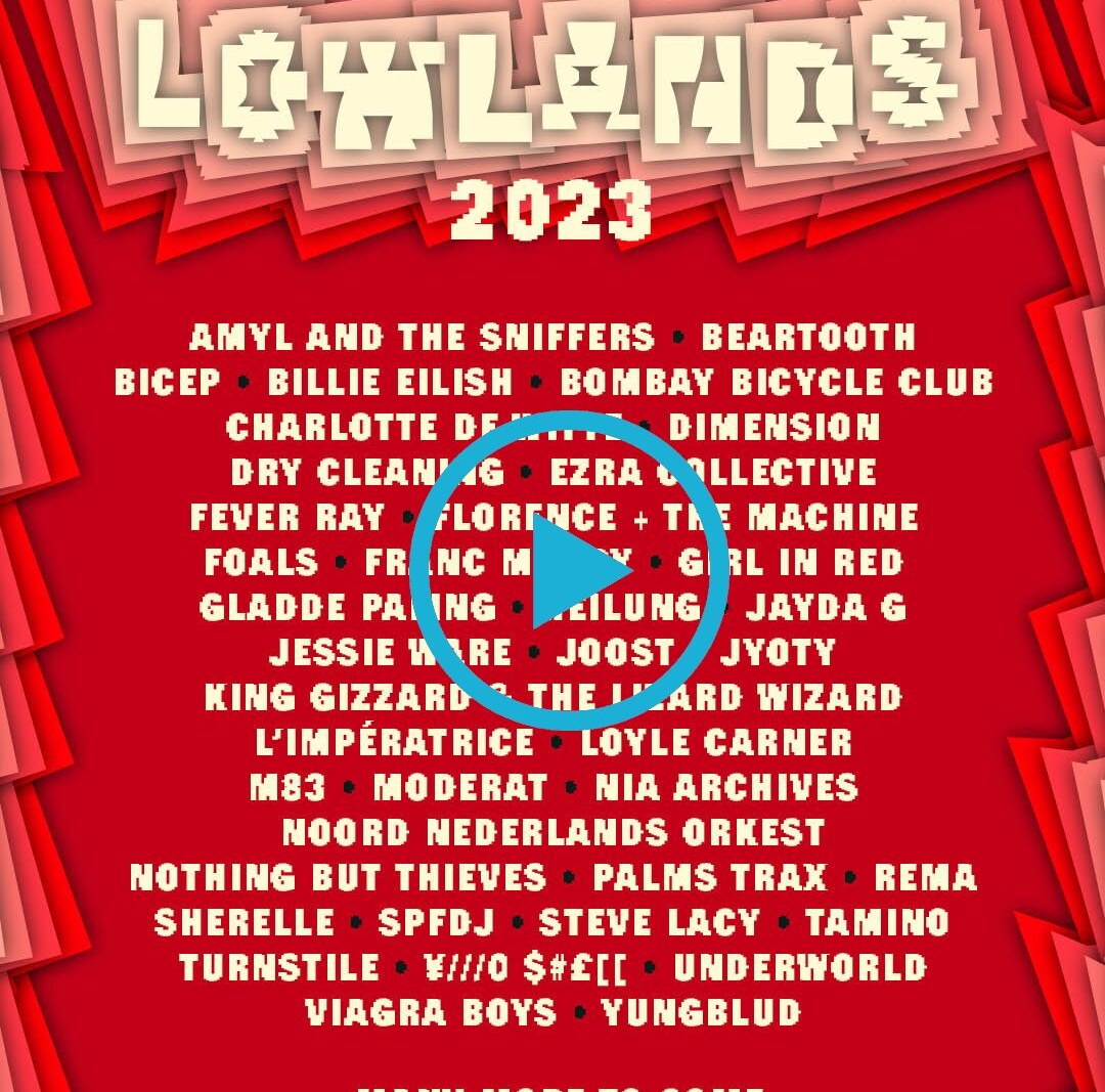Lowlands: eerste bevestigingen en start kaartverkoop