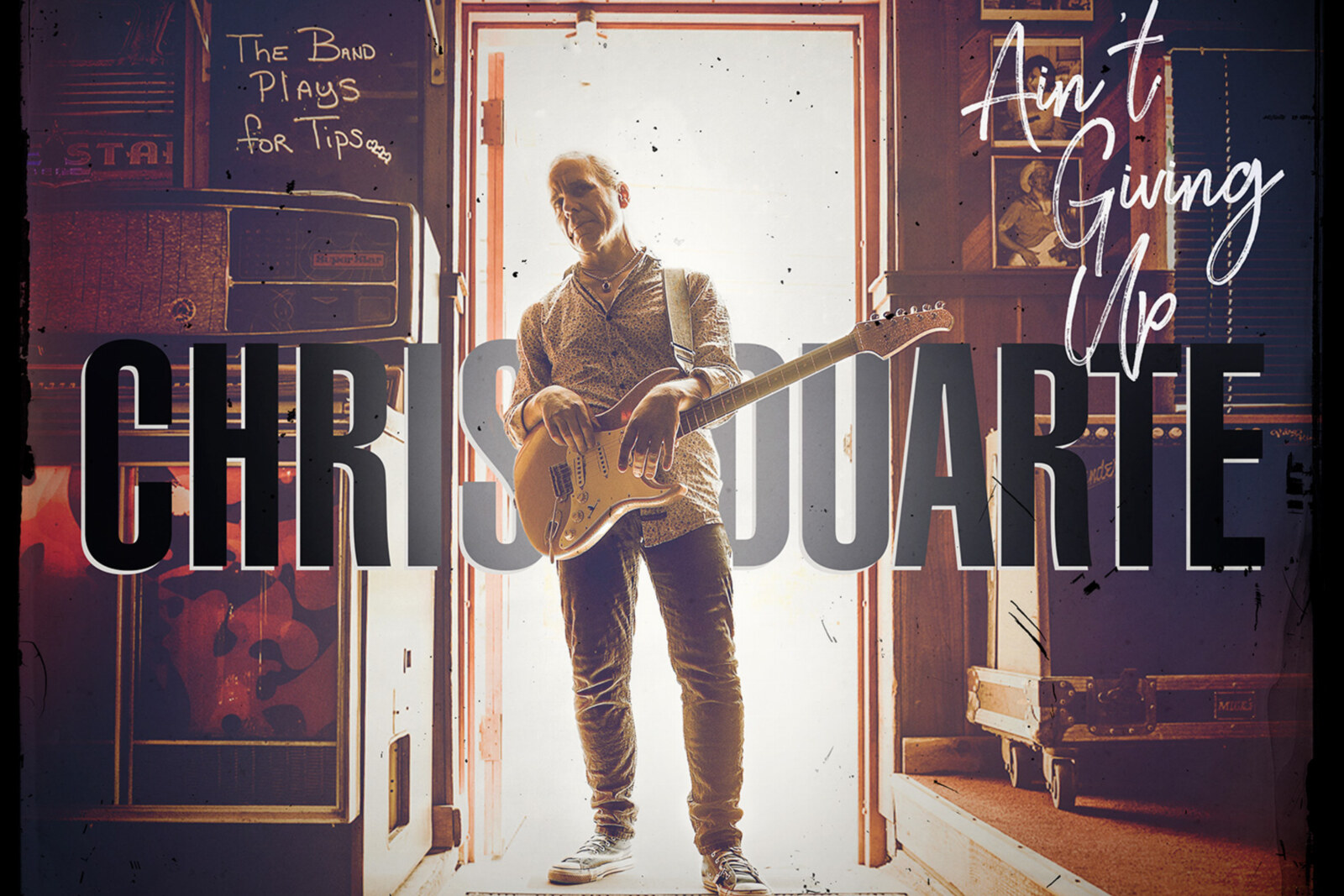 Blues-Roots Gitarist Chris Duarte Kondigt Nieuw Album 'Ain’t Giving Up' Aan.