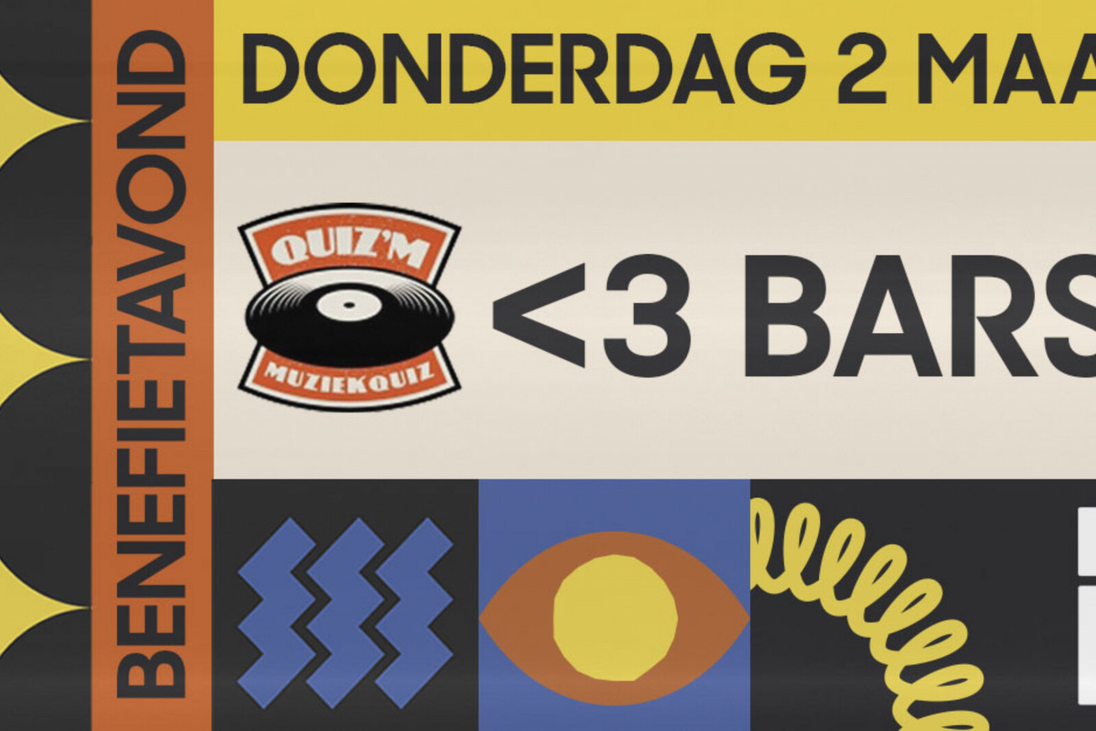 Speciale benefieteditie van Quiz’M voor Breda Barst