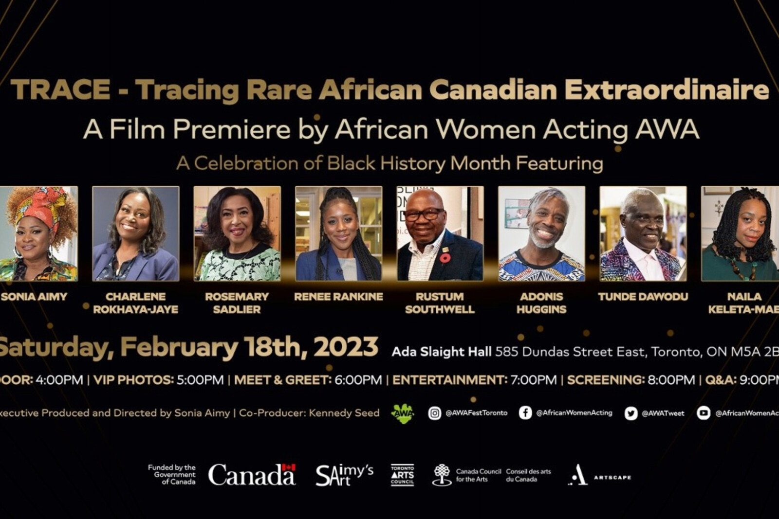 African Women Acting Celebrates Black History Month With Film and New Single at ADA Slaight Hall Feb 18