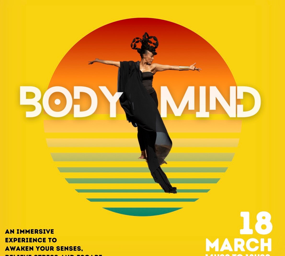 Zap Mama organiseert Body & Mind, een interactief evenement waarbij welzijn centraal staat.