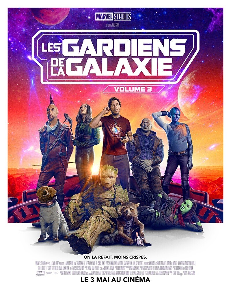 Marvel Studios debuts new trailer & poster for "Guardians of the Galaxy Vol. 3"