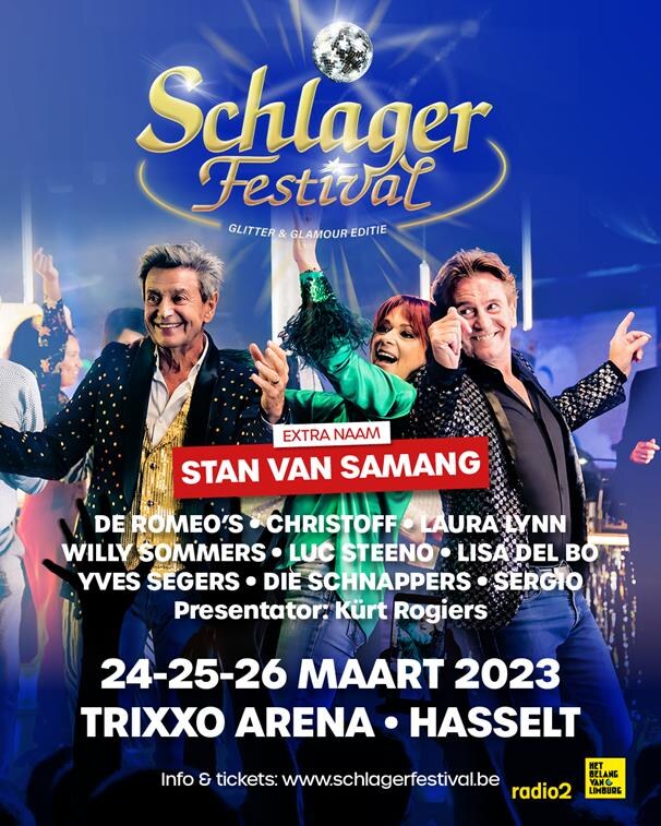 Stan Van Samang debuteert volgende maand op Het Schlagerfestival!