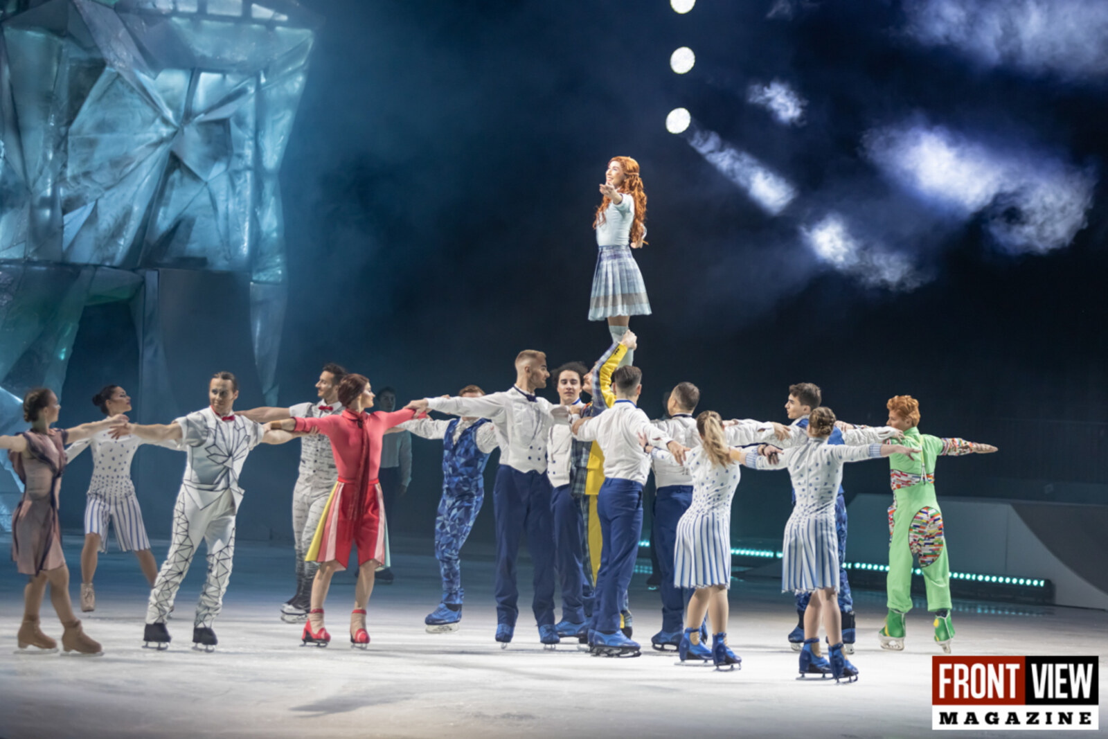 Cirque du Soleil  met zijn allereerste acrobatische show op het ijs