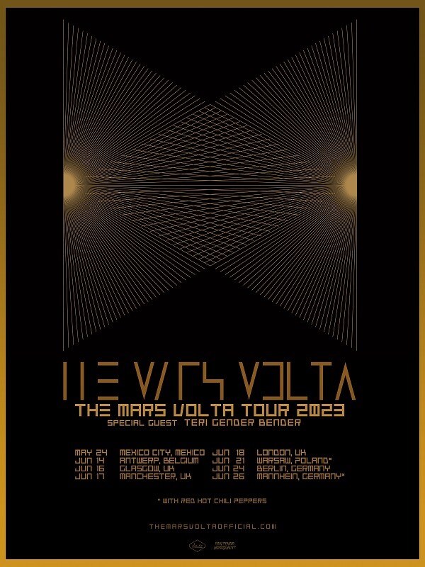 The Mars Volta Announce Run Of European Tour Dates With Support From Teri Gender Bender