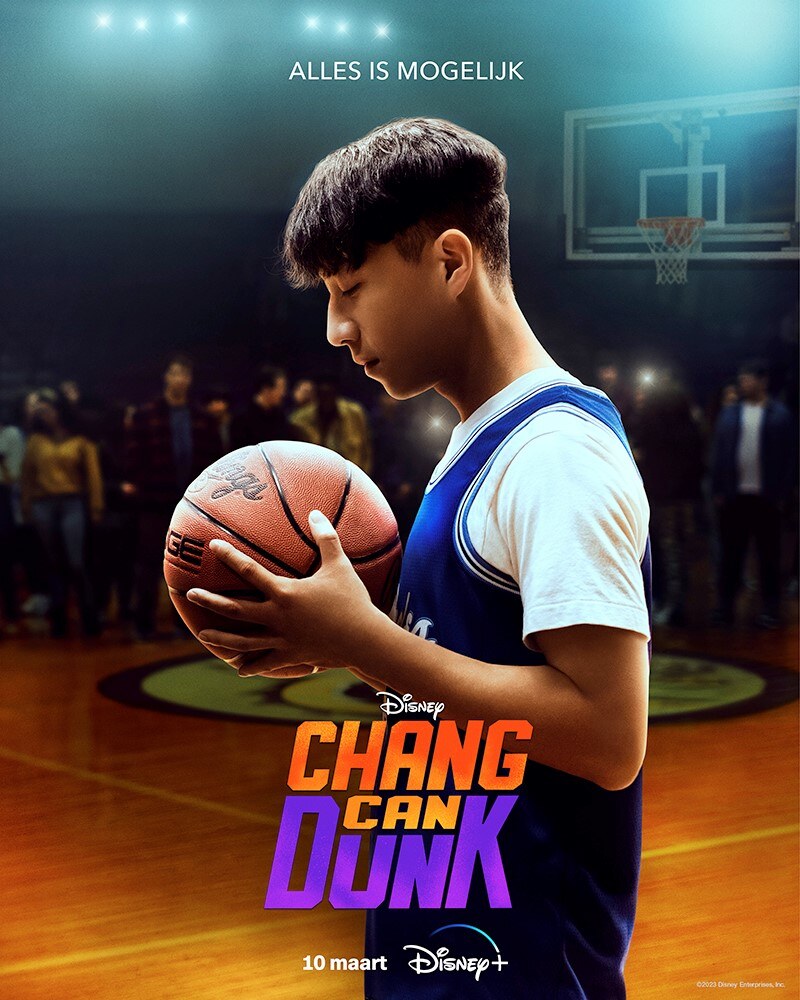 Trailer and key art for new Disney+ Original film "Chang Can Dunk" available now