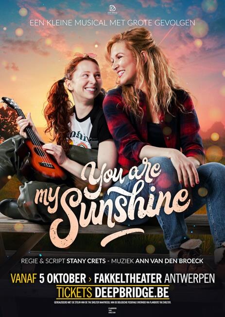 Sophie Janssens (23) debuteert naast musicalicoon  Ann Van den Broeck in ‘You Are My Sunshine’
