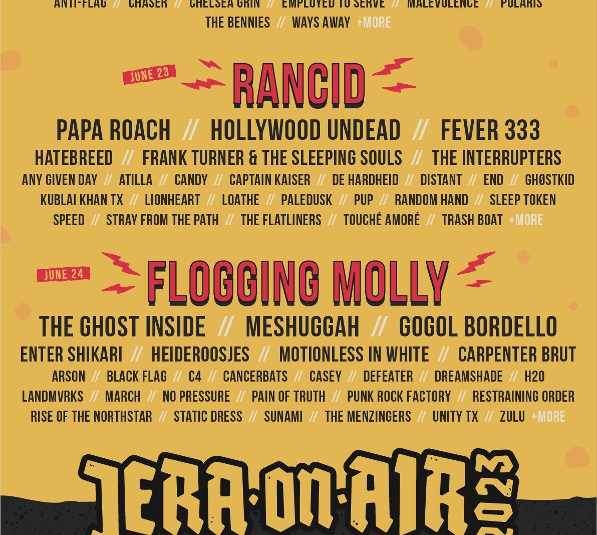 Frank Turner & the Sleeping Souls naar Jera On Air 2023
