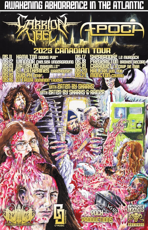 Carrion Vael And Aepoch Announce East Coast Canada Tour