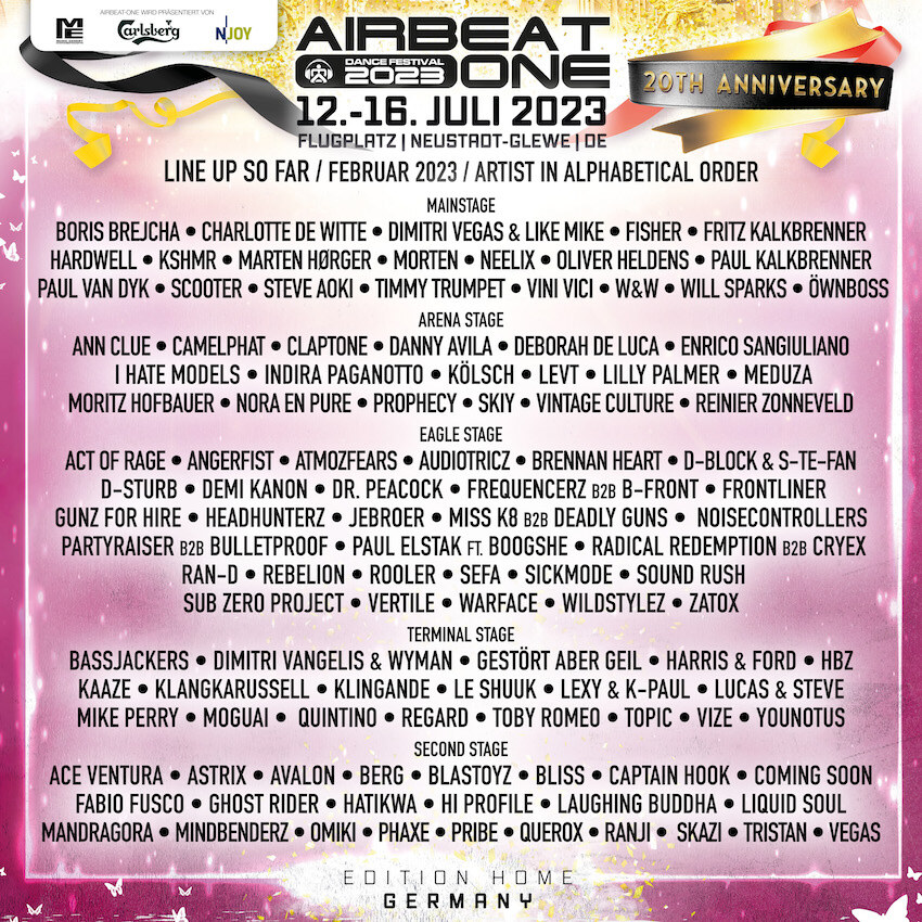 New acts for the Airbeat One festival 2023 at the beginning of spring