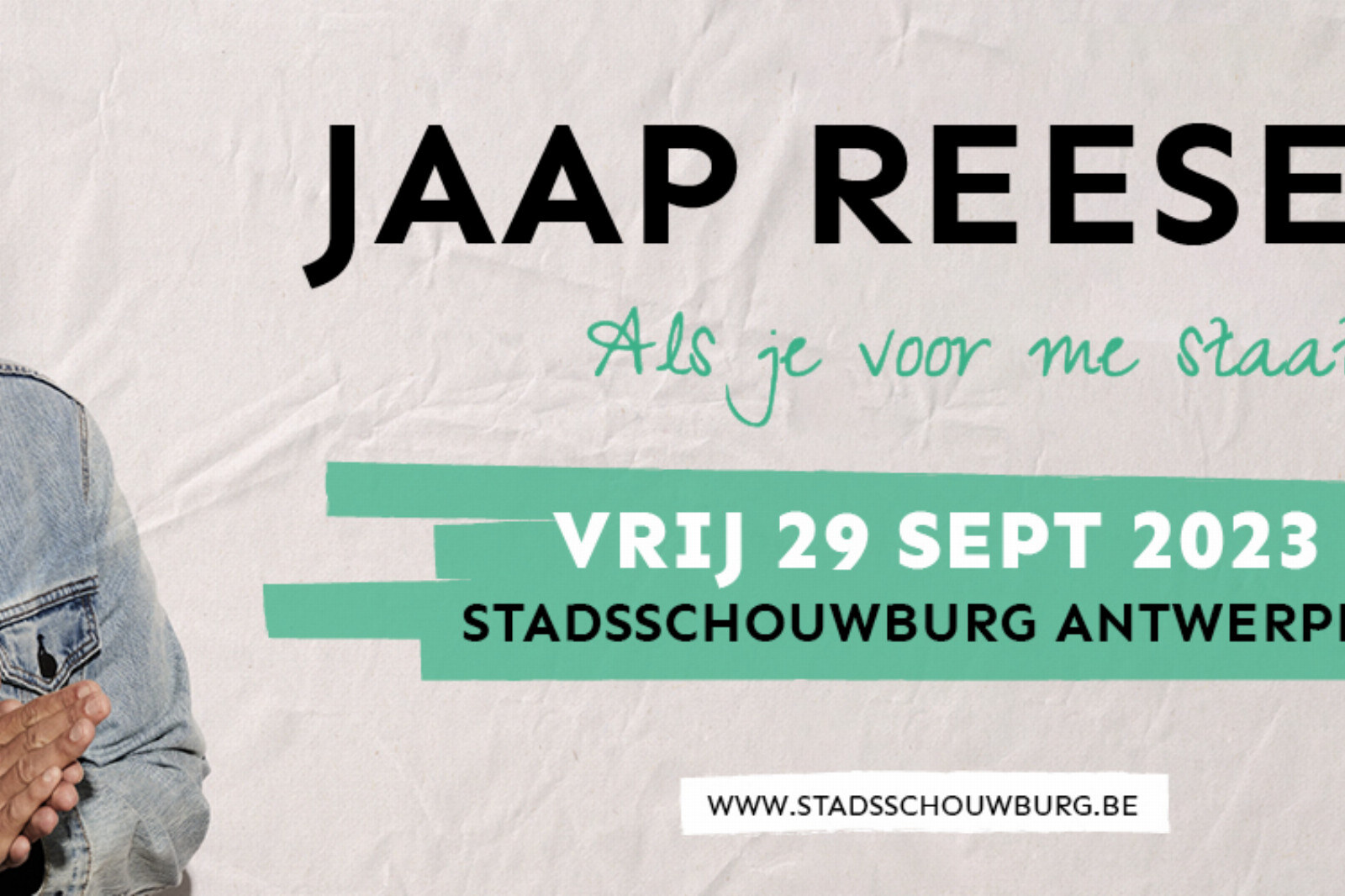 Jaap Reesema voor het eerst solo in Antwerpen