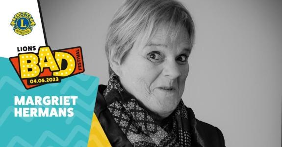 Margriet Hermans eerste naam Lions BAD Festival 2023