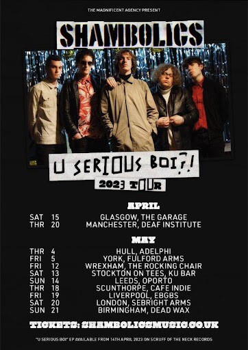 Shambolics Release New Single: "Take It Or Leave It" || + New EP 'U Serious Boi?' Coming 14 April
