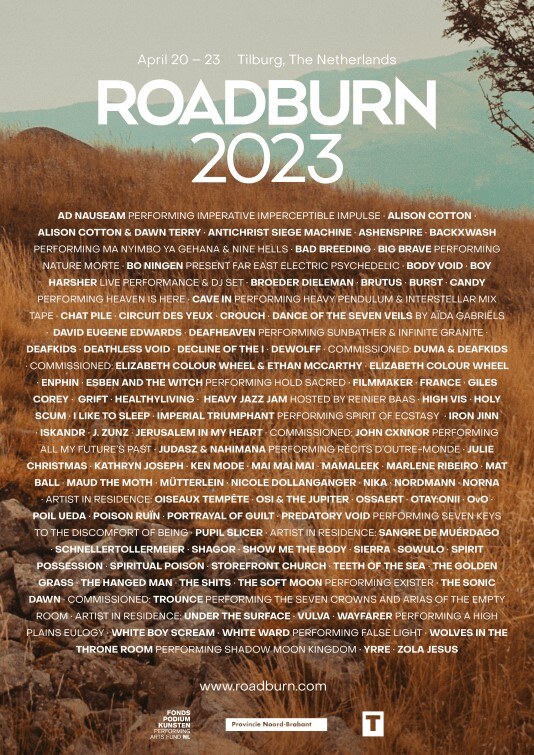 Roadburn announces Paradox venue line up