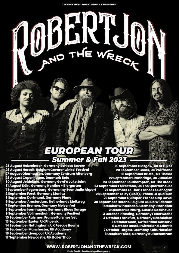 Robert Jon & The Wreck deliver a High-Octane Rock Experience with their latest EP 'One Of A Kind' 
