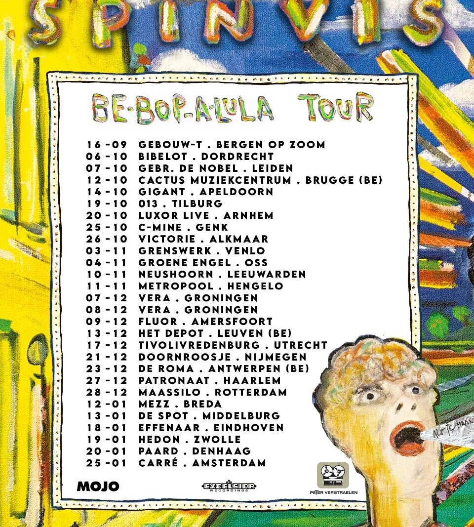 SPINVIS kondigt najaarstour aan!