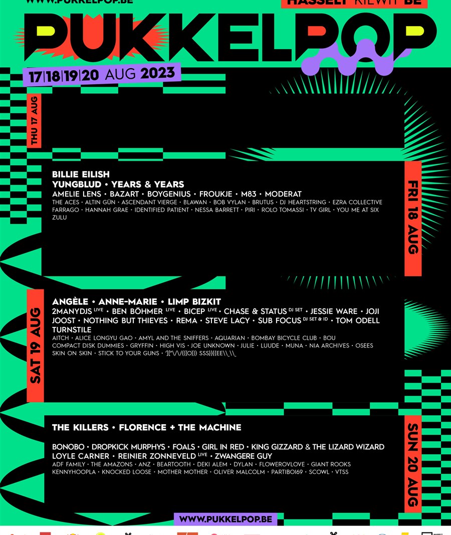 Weeral 19 nieuwe Pukkelpopnamen!
