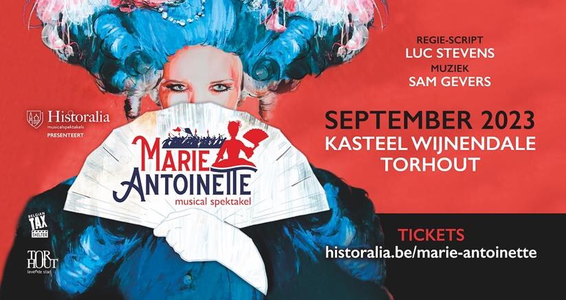 Historalia brengt groots musicalspektakel 'Marie-Antoinette' aan kasteel van Wijnendale