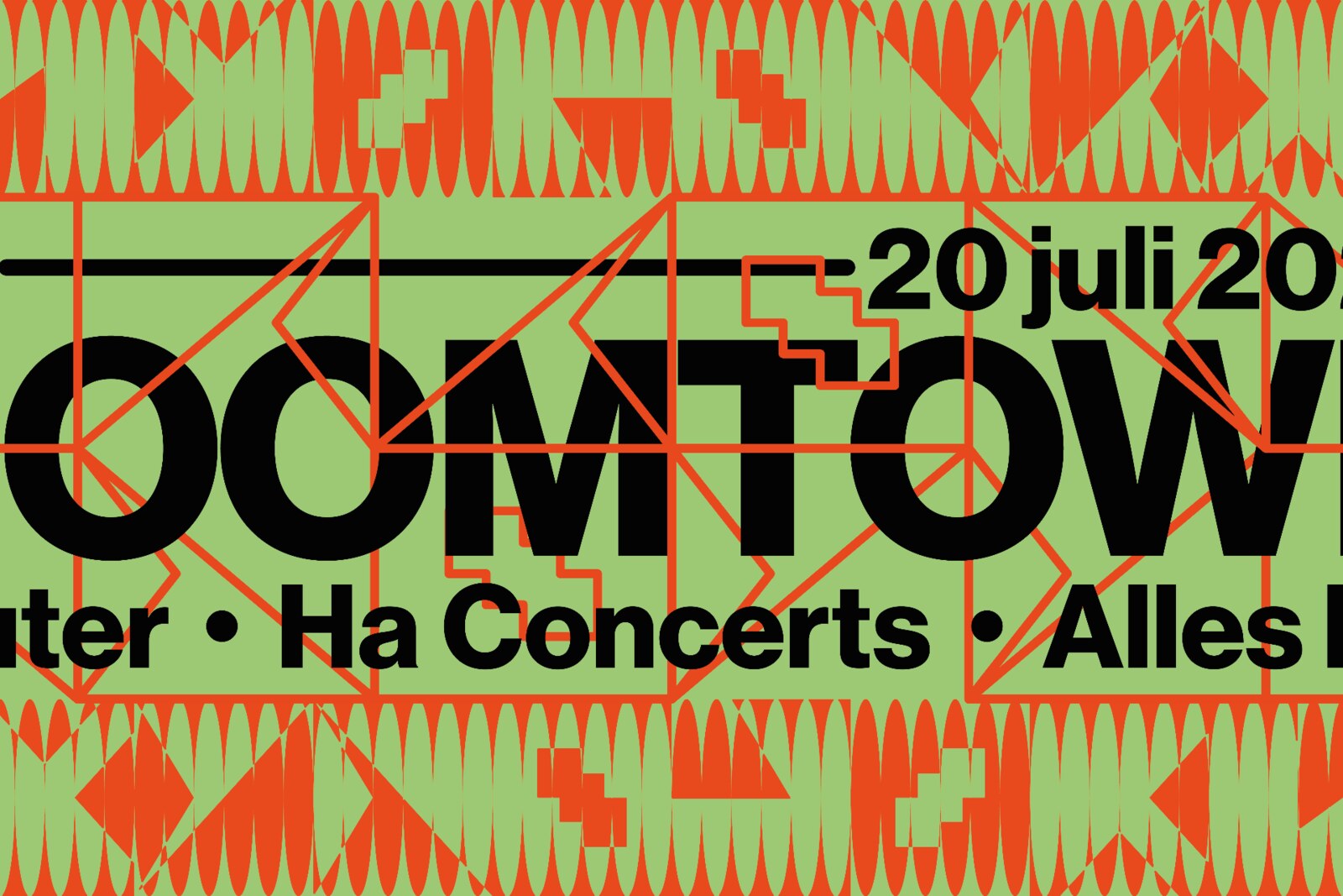 BOOMTOWN 2023: de eerste namen!