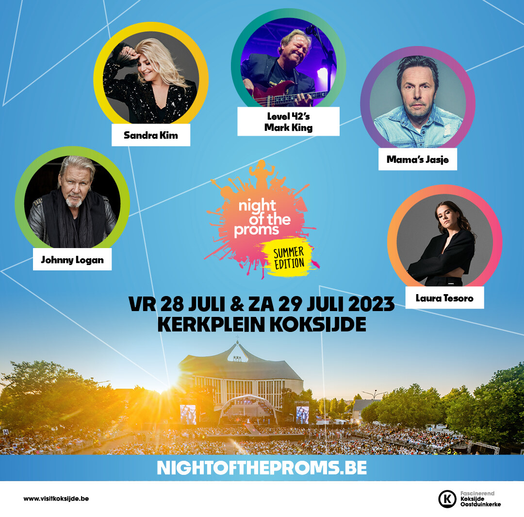 Mark King (LEVEL 42) vervoegt affiche zomerse Night of the Proms