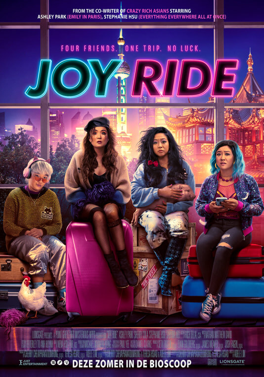 Ashley Park gooit alle remmen los in ‘Joy Ride’