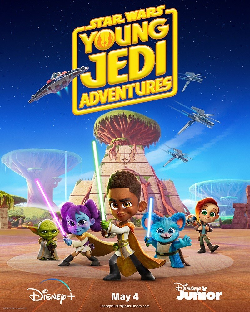 Discover the sneak peak animated shorts and key-art for “Star Wars: Young Jedi Adventures”
