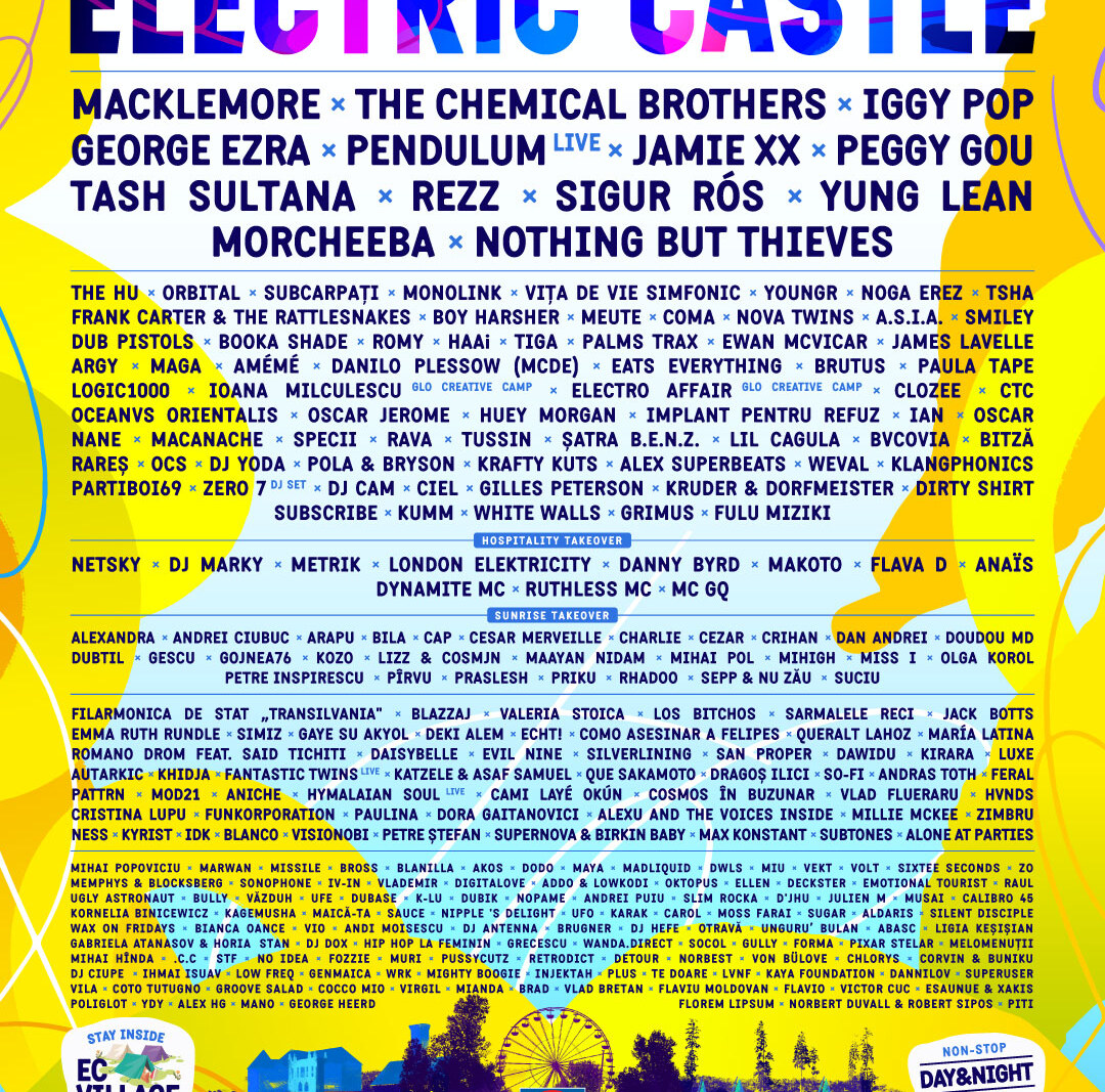 Macklemore, Jamie xx, Weval en meer naar Electric Castle