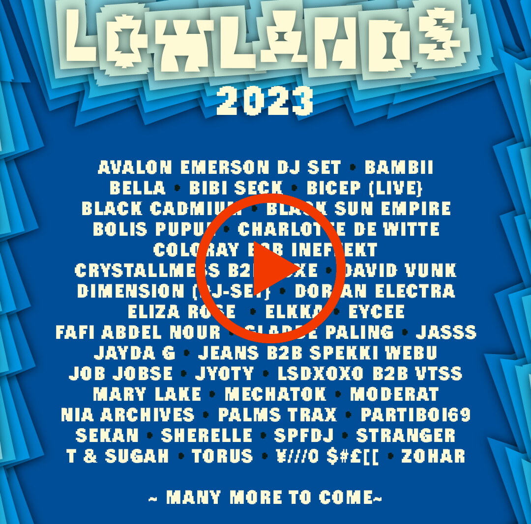  Lowlands: het elektronische programma voor LL23