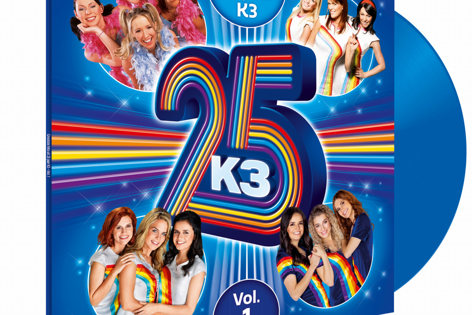 K3 brengt twee limited edition vinyls uit met“De grootste hits uit 25 jaar K3”
