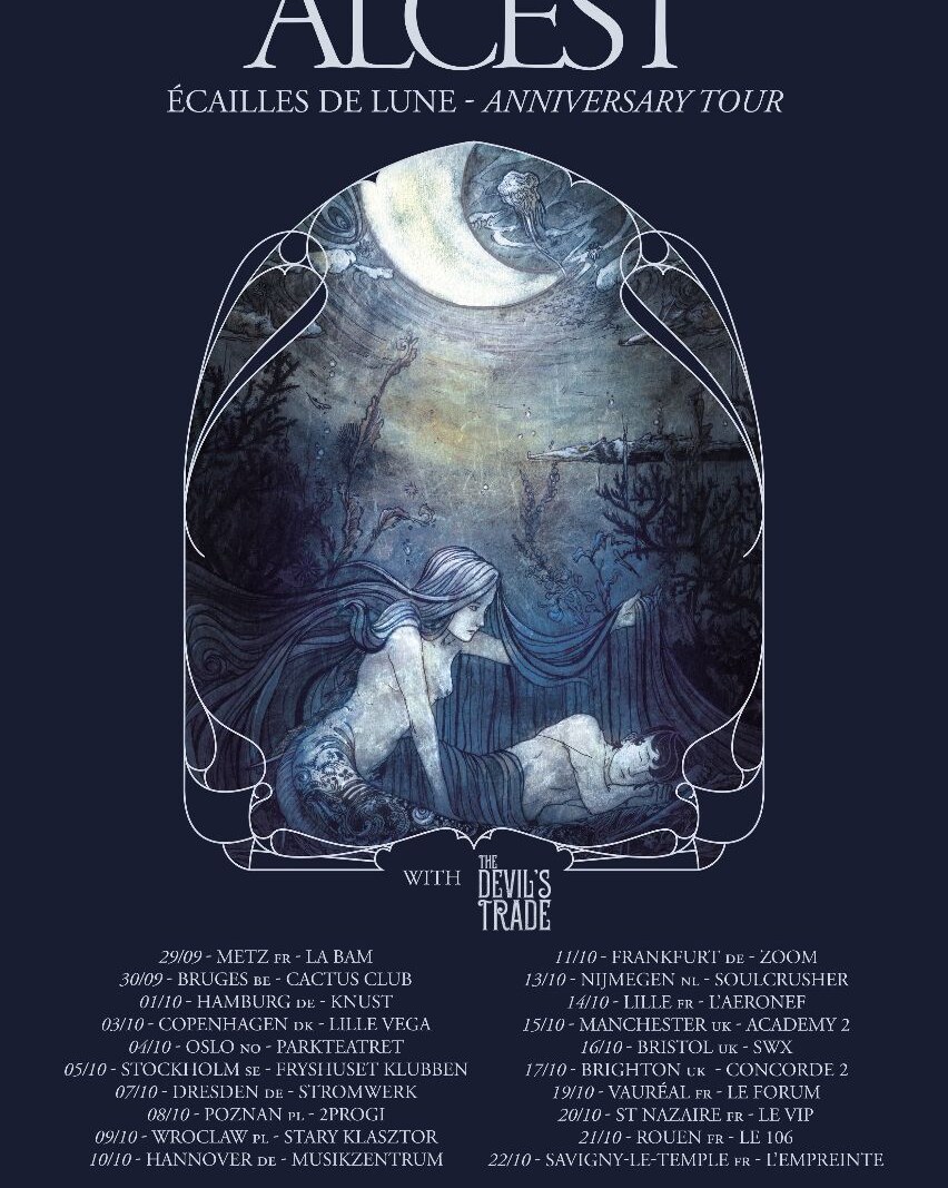 Alcest announce 'Ecailles De Lune' tour for fall 2023 + share video portrait