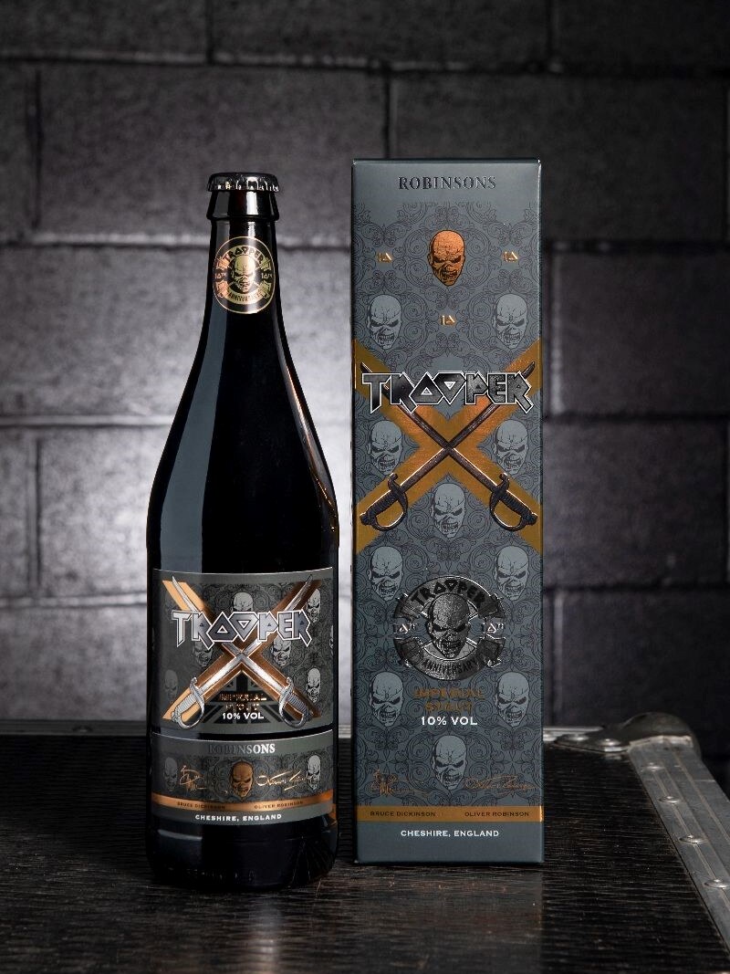 Iron Maiden's Trooper Beer Celebrates 10th Birthday With Brand New 'Trooper X'