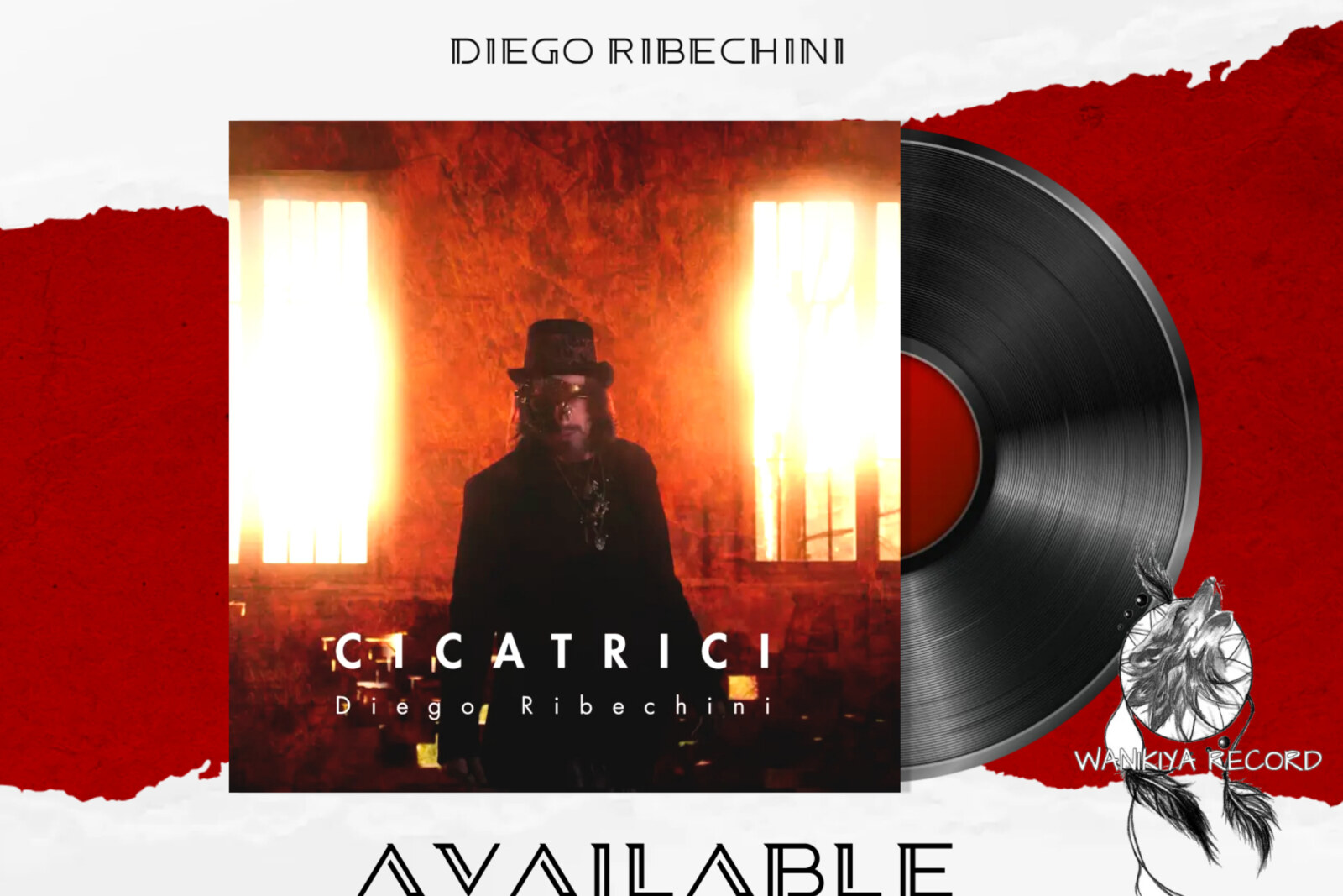 Back to the 90s with Diego Ribechini's new single “Cicatrici”