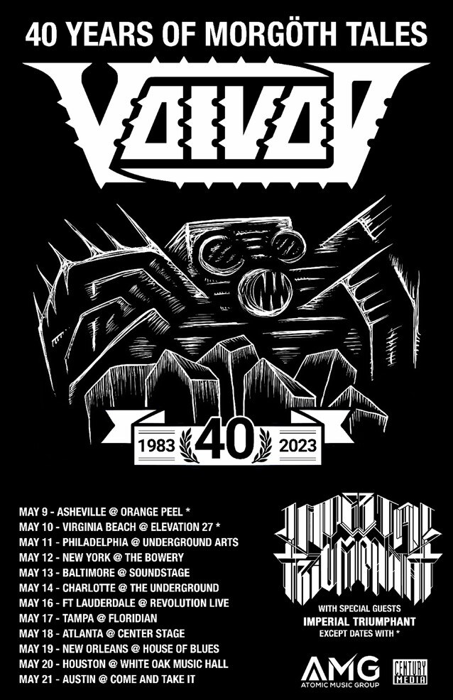 Voivod  Kick Off US Tour Next Week!