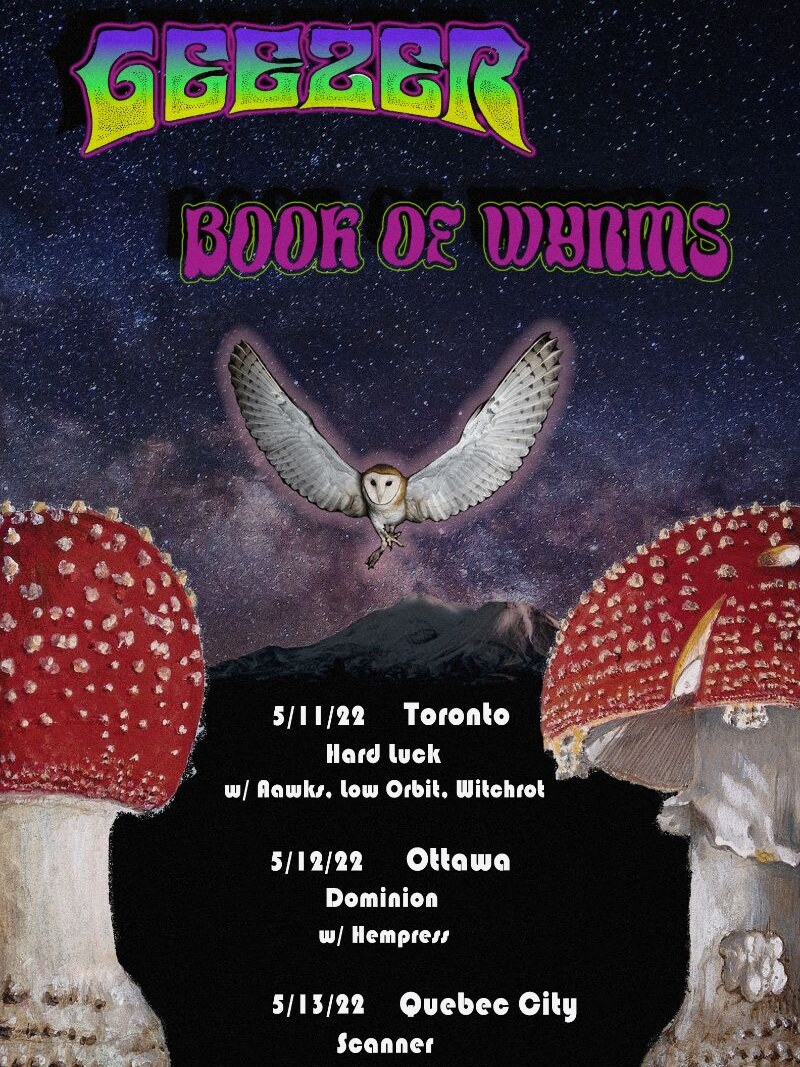 Book of Wyrms To Play Select Shows In Canada This Week