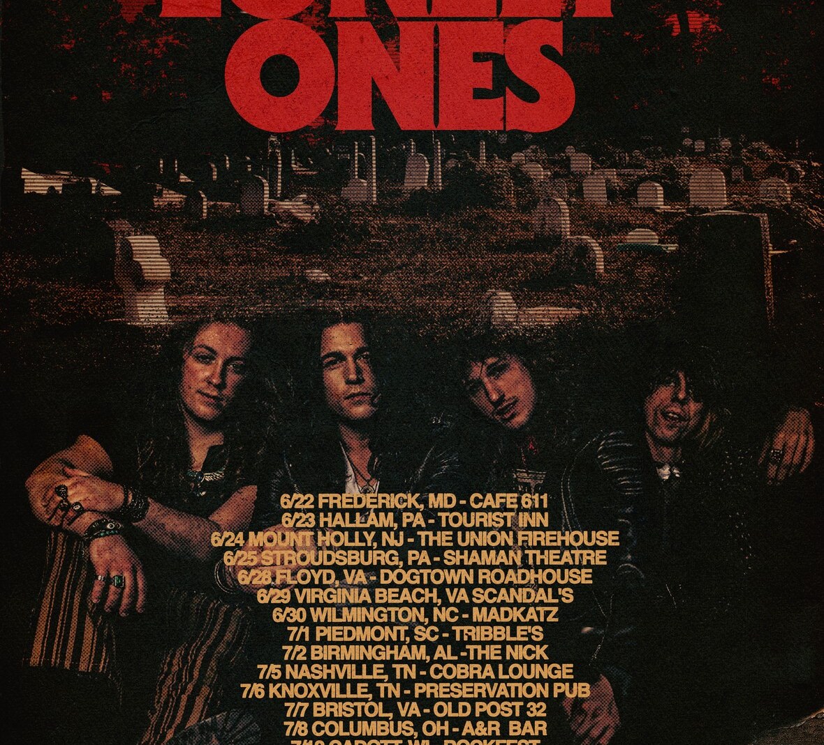 The Lonely Ones Announce New Tour Dates This Summer!