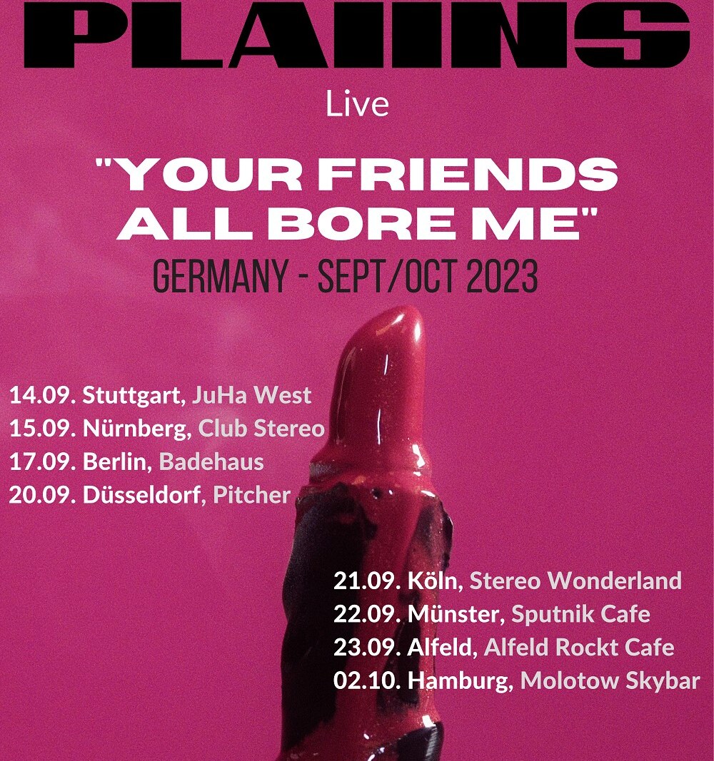 Rock trio Plaiins drop 1 min punk banger 'Your Friends All Bore Me'