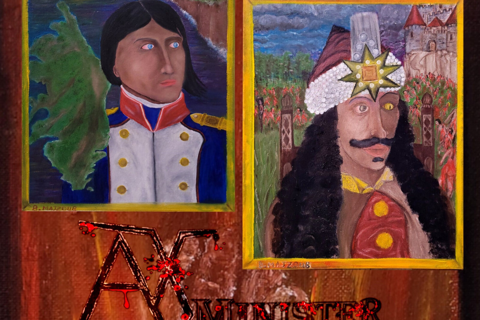 Canada's AxMinister's New EP "vir fortis" Presents A Heavy Metal History Lesson On Napoleon and Vlad The Impaler