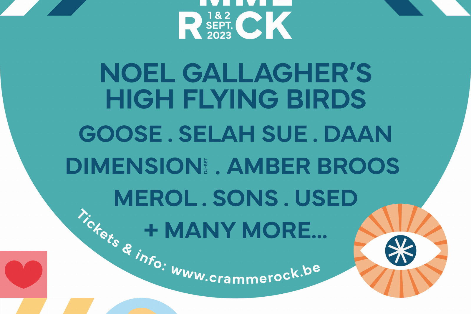 Crammerock onthult 8 nieuwe namen op de affiche