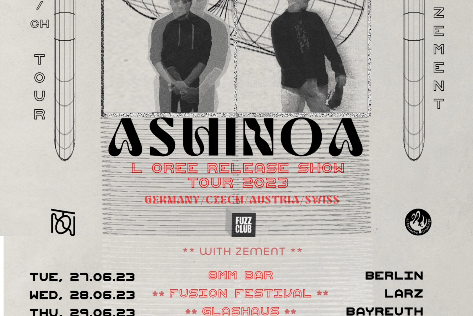 Psychedelic Electro-Krautrock Quintet ASHINOA Shares Stellar Frequencies Sessions Video. European Tour Dates Announced