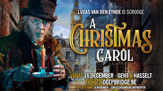 Jong talent schittert naast Lucas Van den Eynde in 'A Christmas Carol'