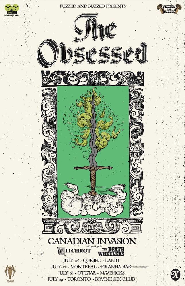 The Obsessed  Announce Canadian Invasion Tour