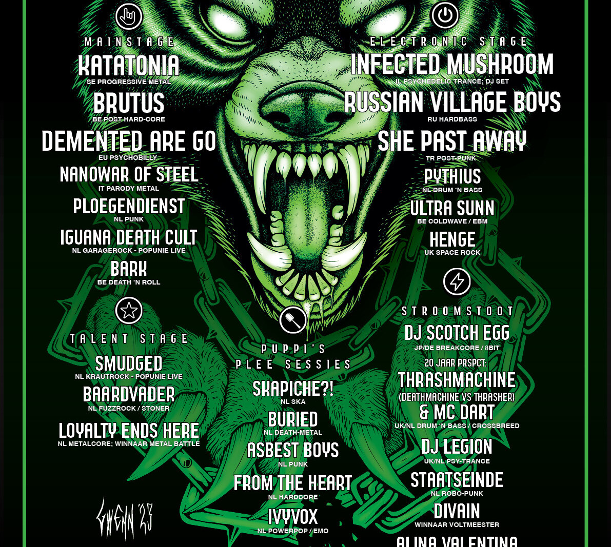  Volledige line-up Baroeg Open Air 2023 bekend