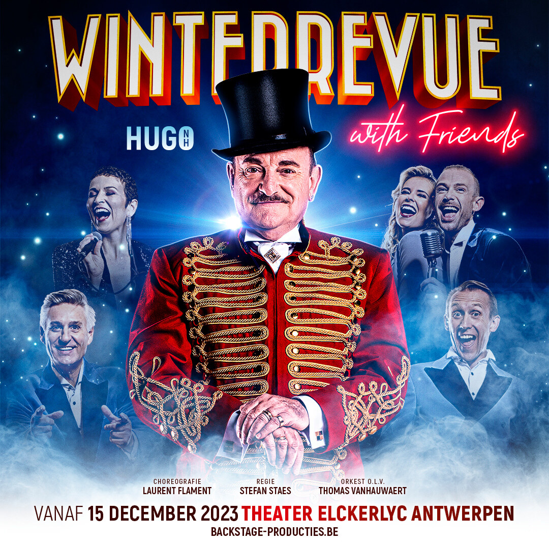 Komende winter verzamelt Winterrevue With Friends het kruim van de Vlaamse showbizz.