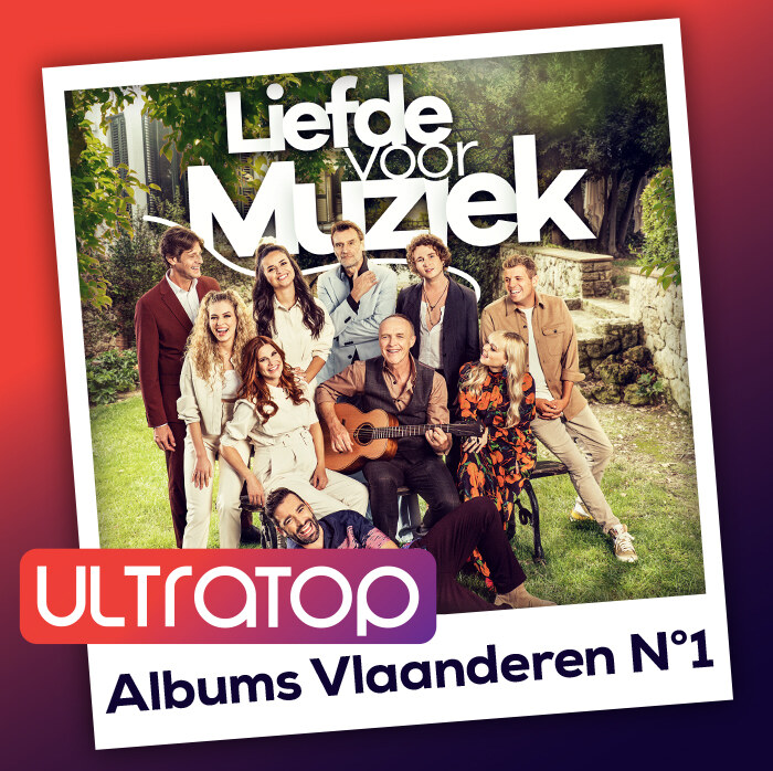 'Liefde Voor Muziek' op #1 in de Vlaamse Ultratop album hitlijst